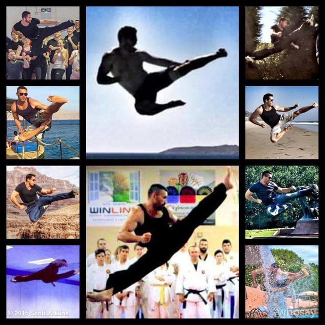 和吴京在战狼一战成名,腿法精湛被称终极斗士 网友:肌肉太帅