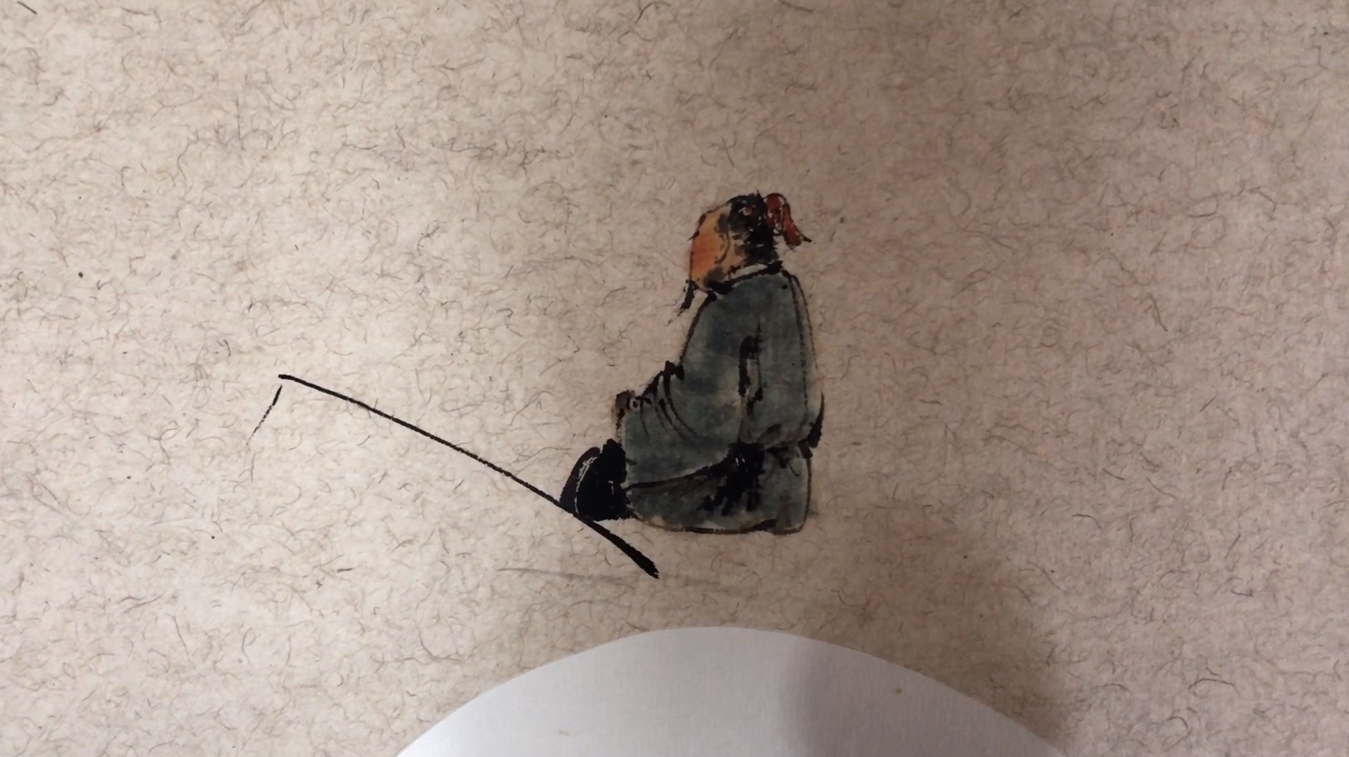 国画人物怎样画才好看,不是画细节,是画动态