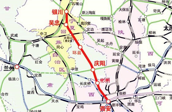 西銀高鐵最新消息!預計2020年底通車,全線設站20座(附線路圖)