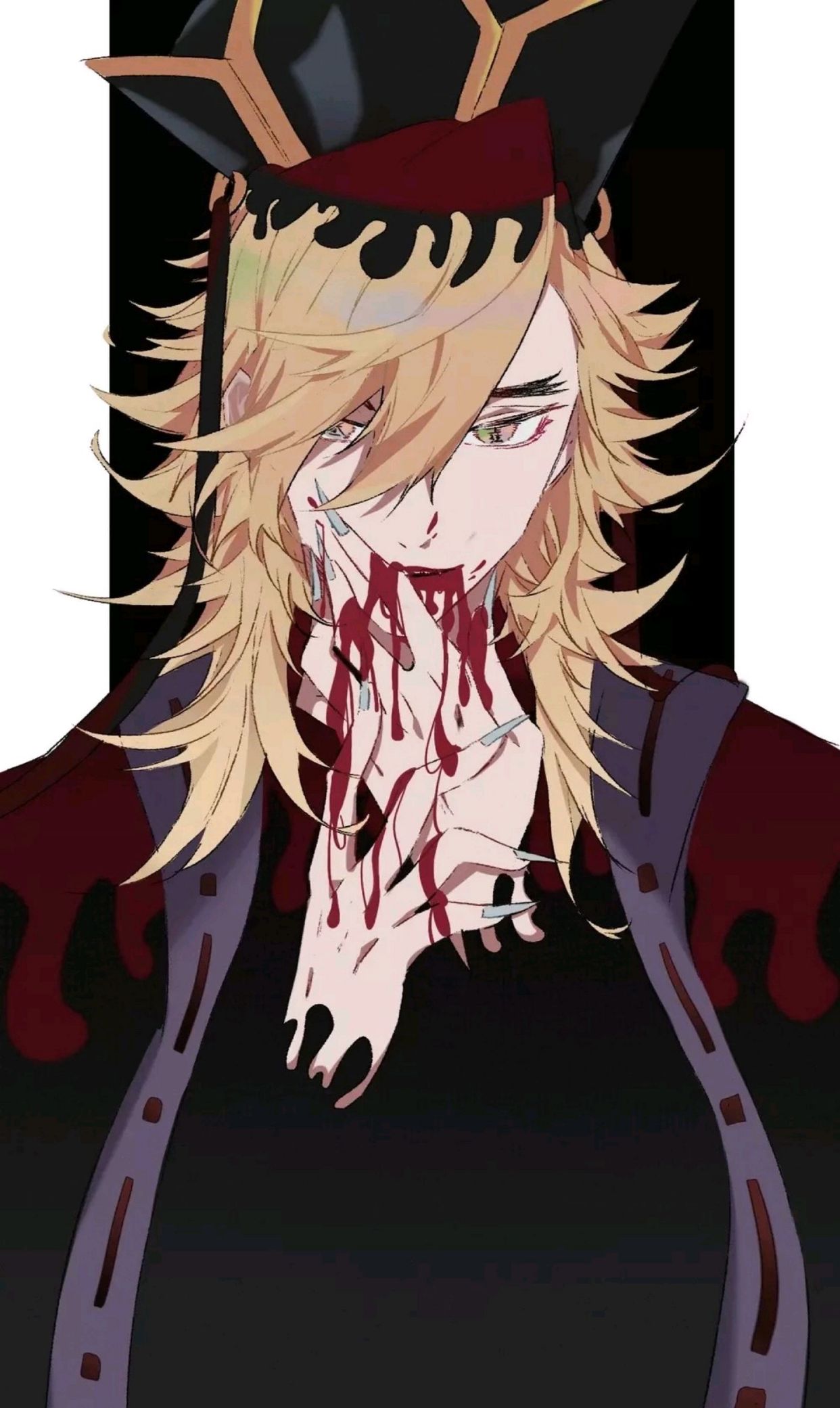 给小伙伴们整理的童磨的图片呐,没错,就是馋二哥哥的身子