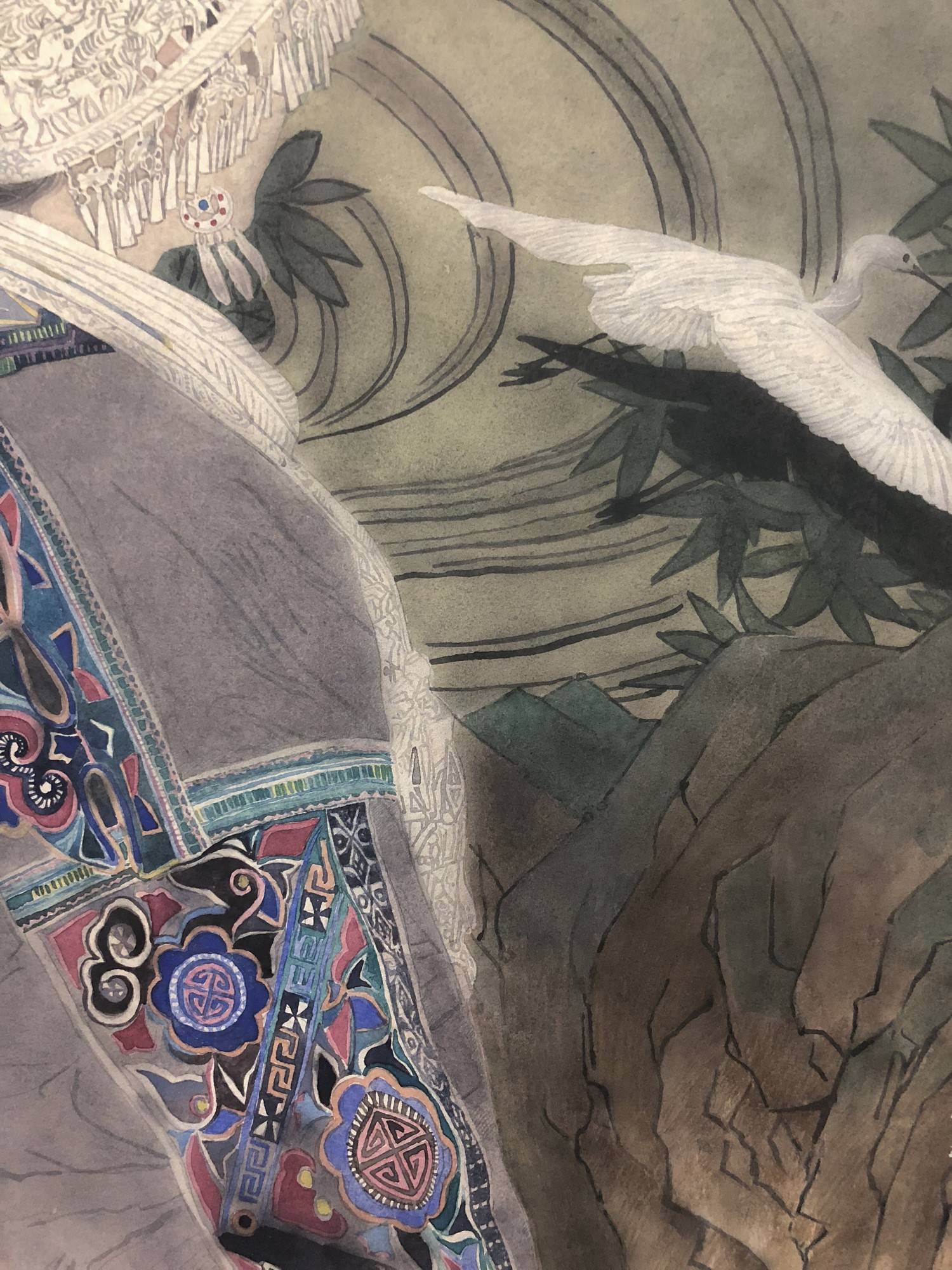 国内水彩画师杨帆,湖北美院水彩画系研究生,师从著名画家刘寿祥