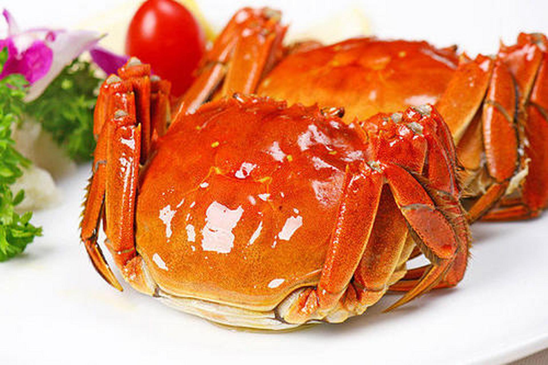 #城市身边事#【明光美食】女山湖大闸蟹盛产于明光市女山湖一带,壳青