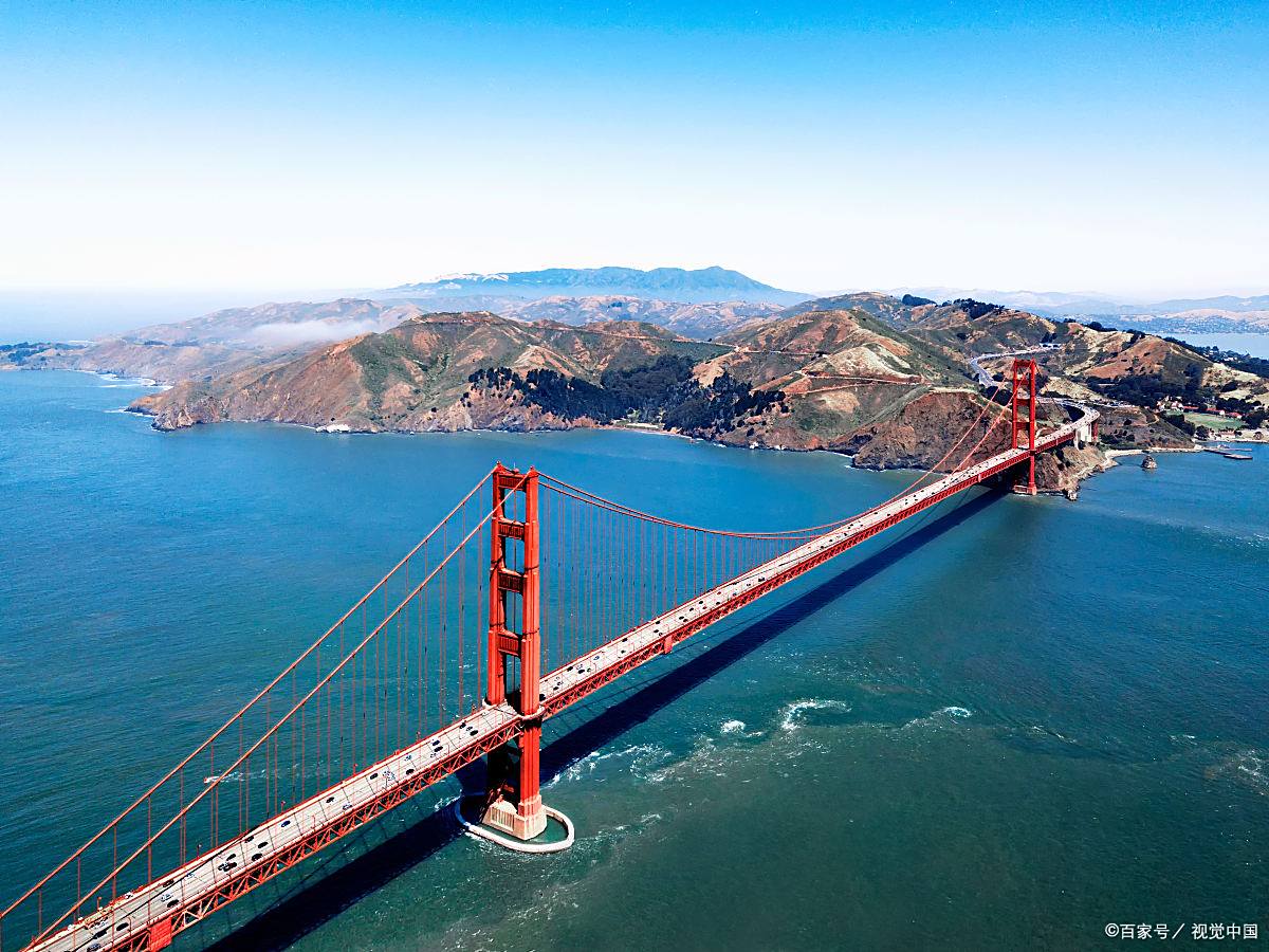 图文天下美国金门大桥:连接旧金山与新世界的纽带