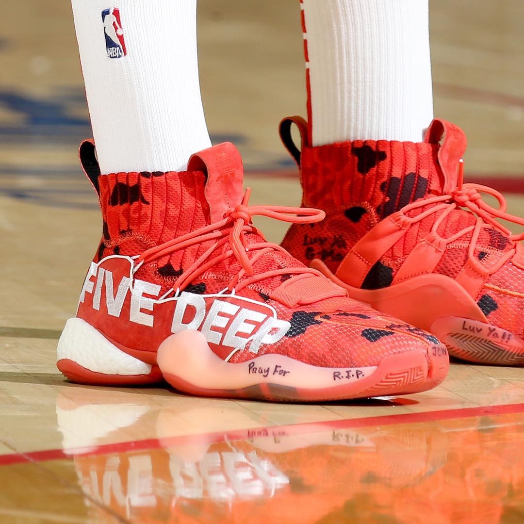 奇才队 约翰·沃尔-adidas crazy byw pe