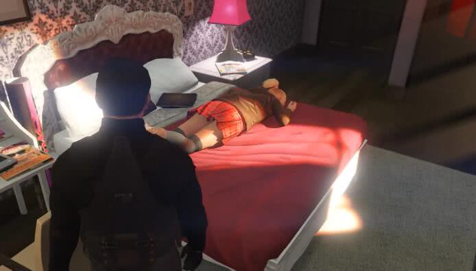 《gta5》崔西在闺房中打电话,对话内容一度让老麦气愤不已!