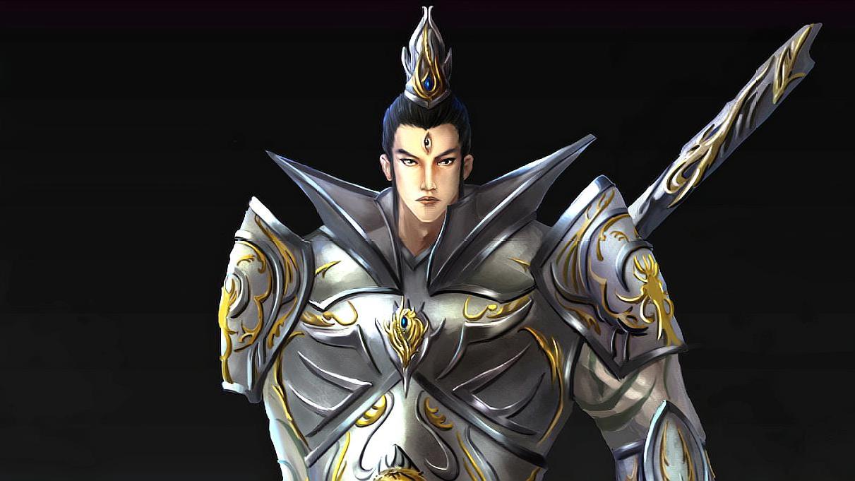 西游记中,挑战孙悟空的二郎神,真的有第三只眼吗?