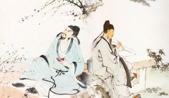 诗仙与诗圣的相遇,李白和杜甫把酒言欢