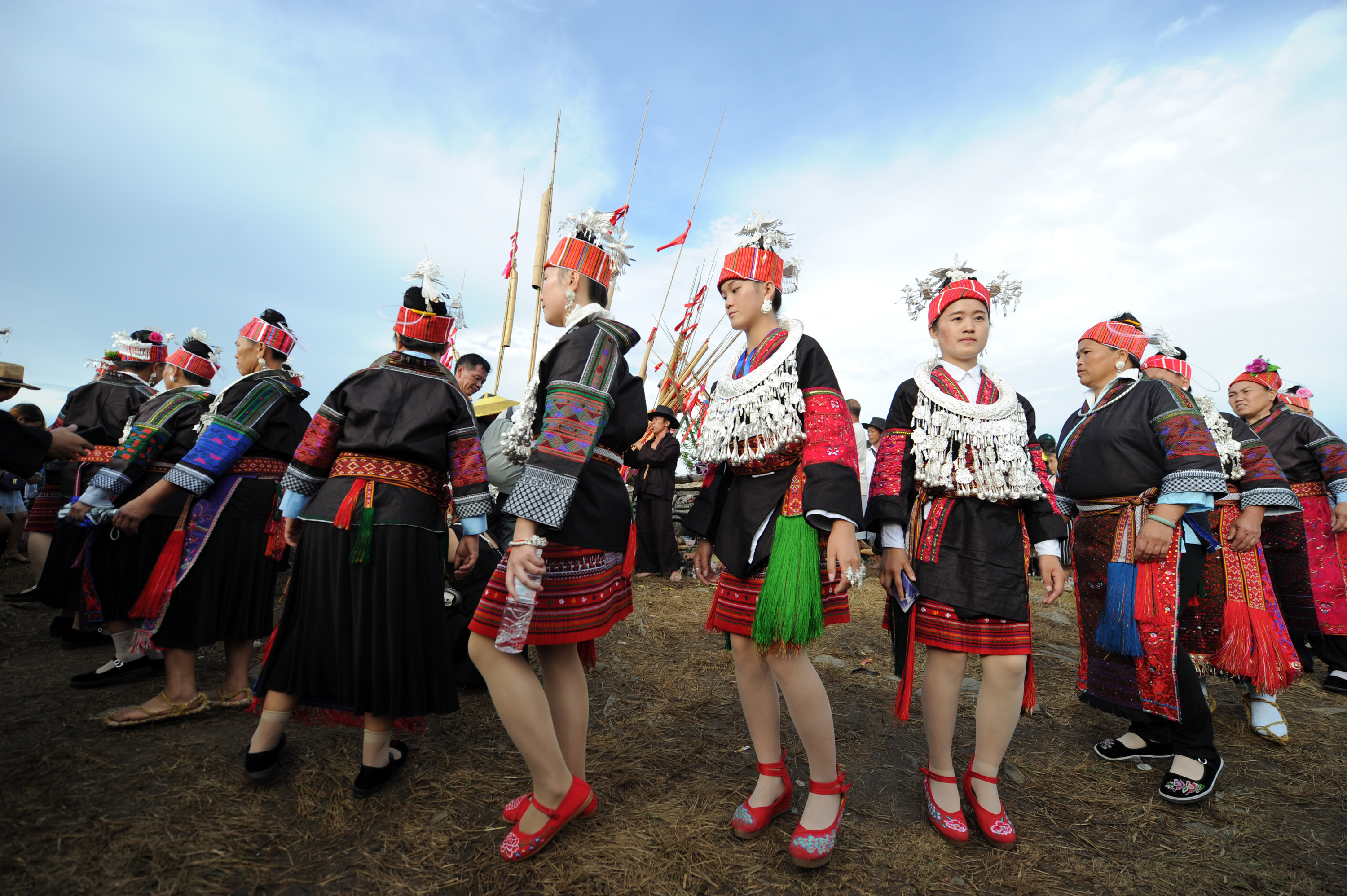 贵州剑河苗族同胞欢度"祈雨节"(6)