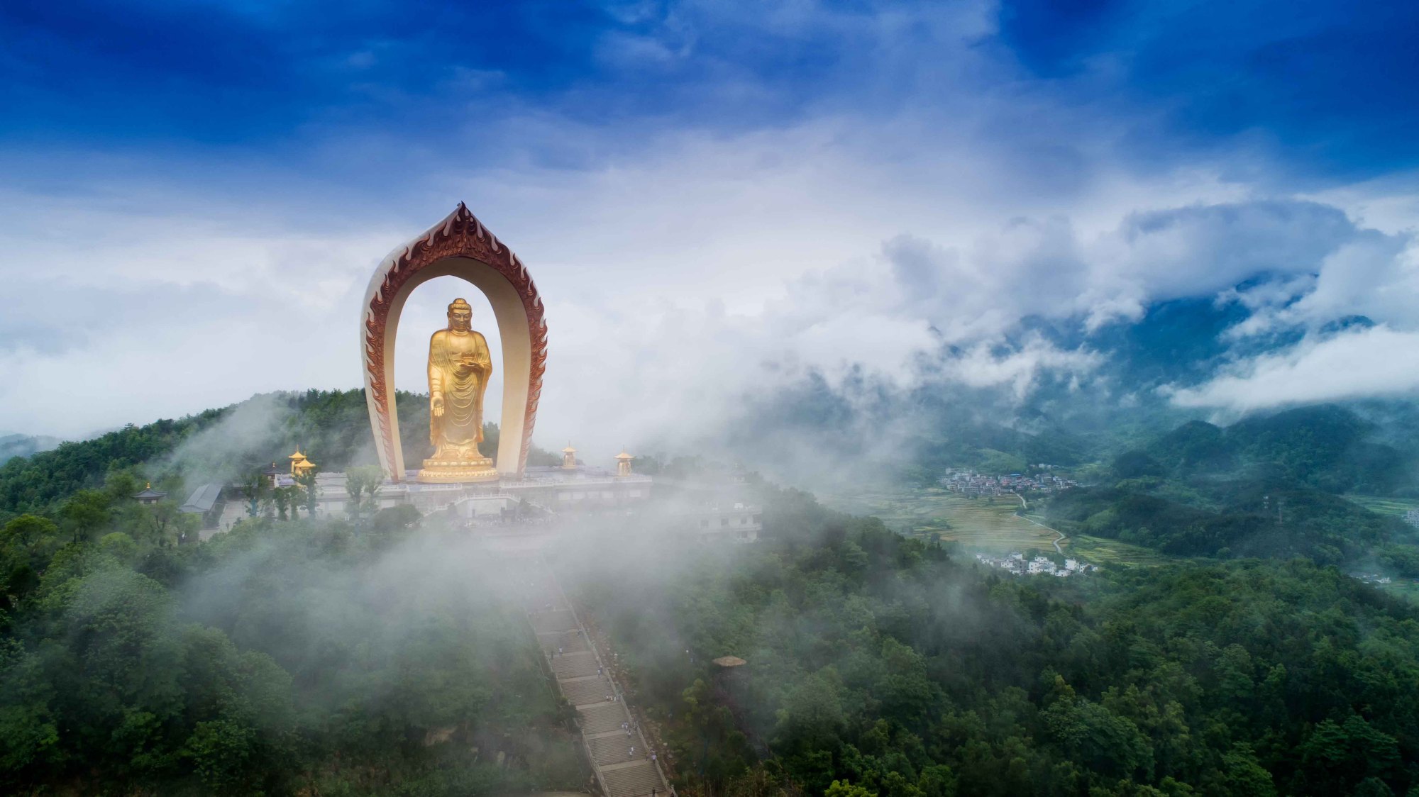 全国佛教重点寺院—江西省庐山东林寺,"佛教十宗"之净土宗祖庭