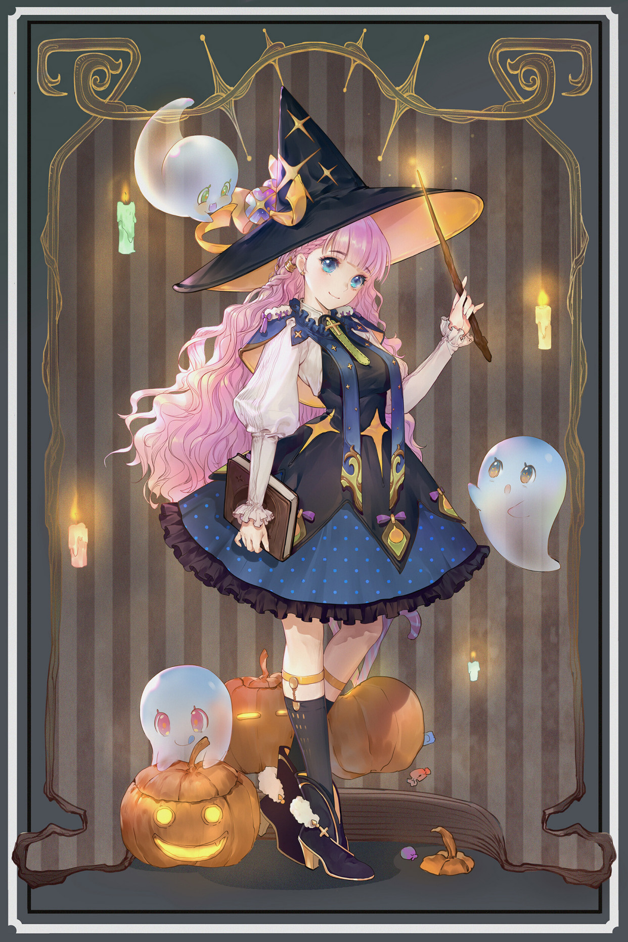 非常不错的一组国产动漫人物插画作品欣赏!画技优秀造型漂亮!