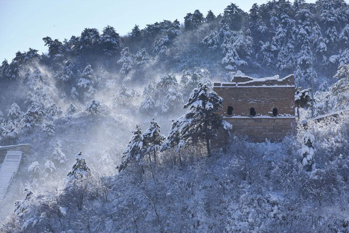 长城长城,漫天飞雪