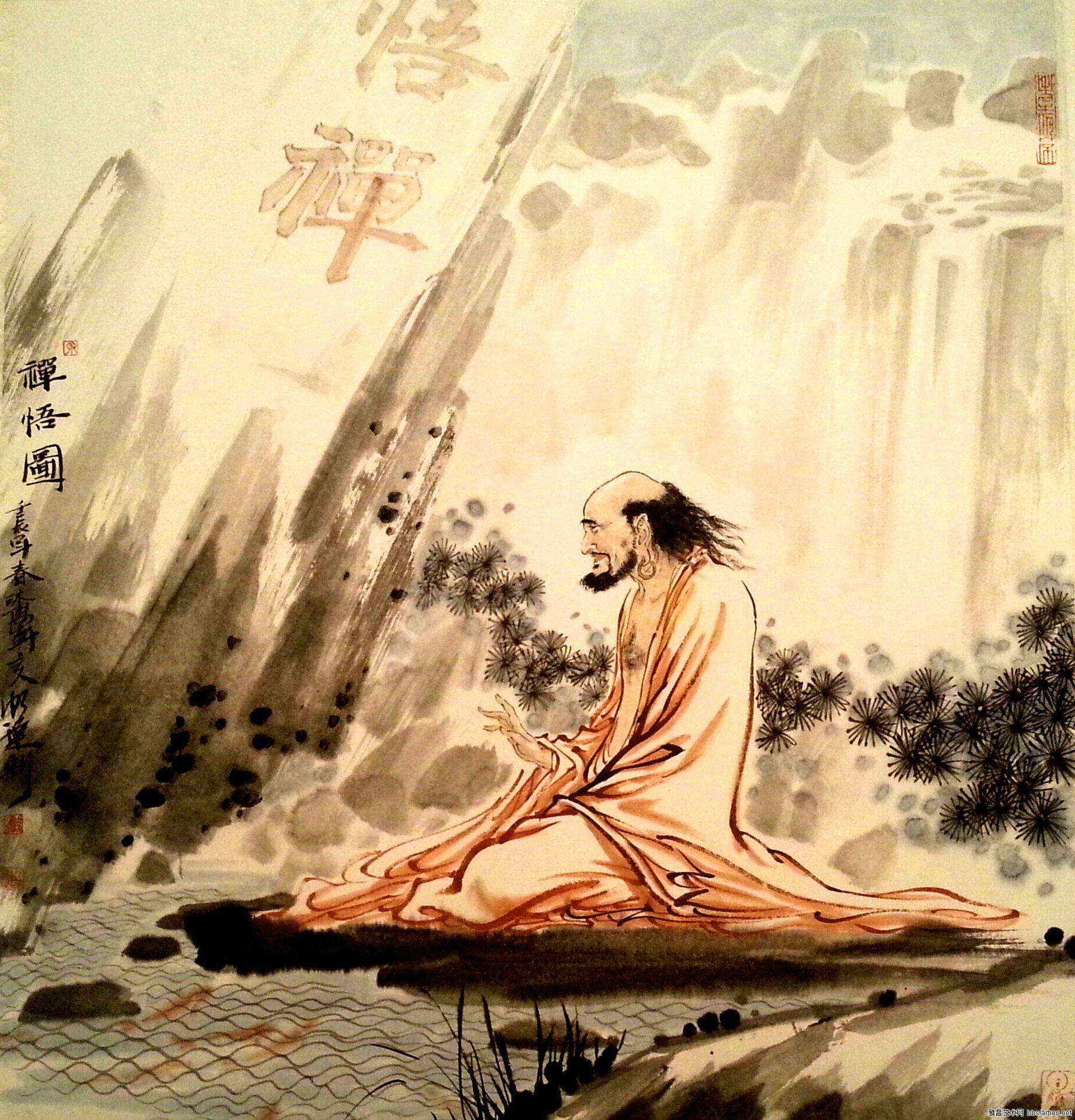 外于一切善恶境界,心念不起名为坐,内见自性不动为禅,你懂了吗