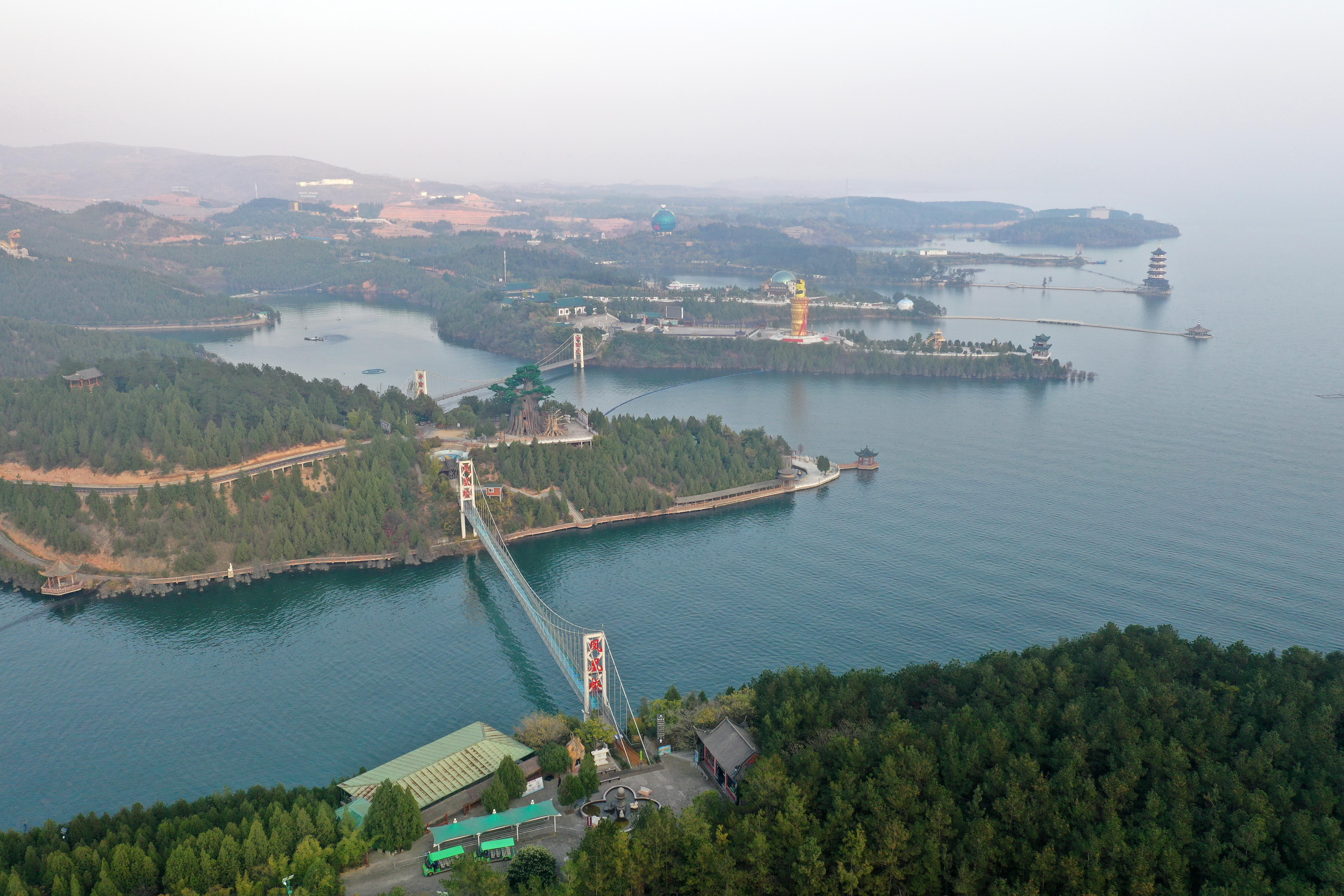 丹江口松涛水利风景区图片