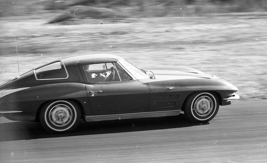 汽车:1963年,雪佛兰corvette sting ray