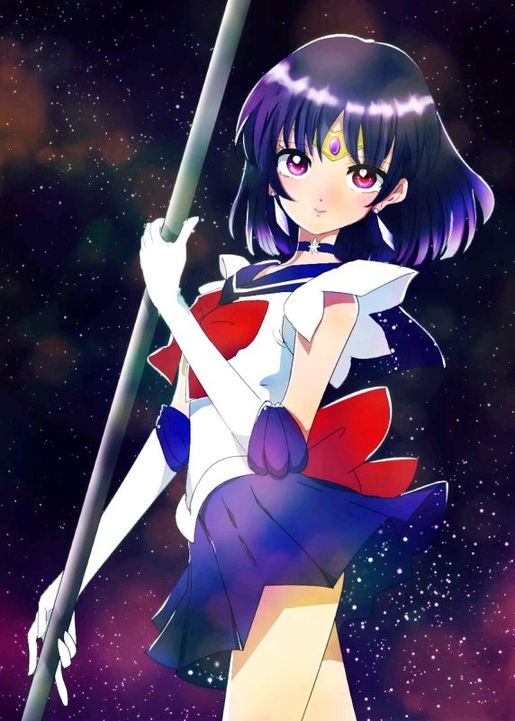 美少女战士:性感画风的水手土星,你们还喜欢吗?