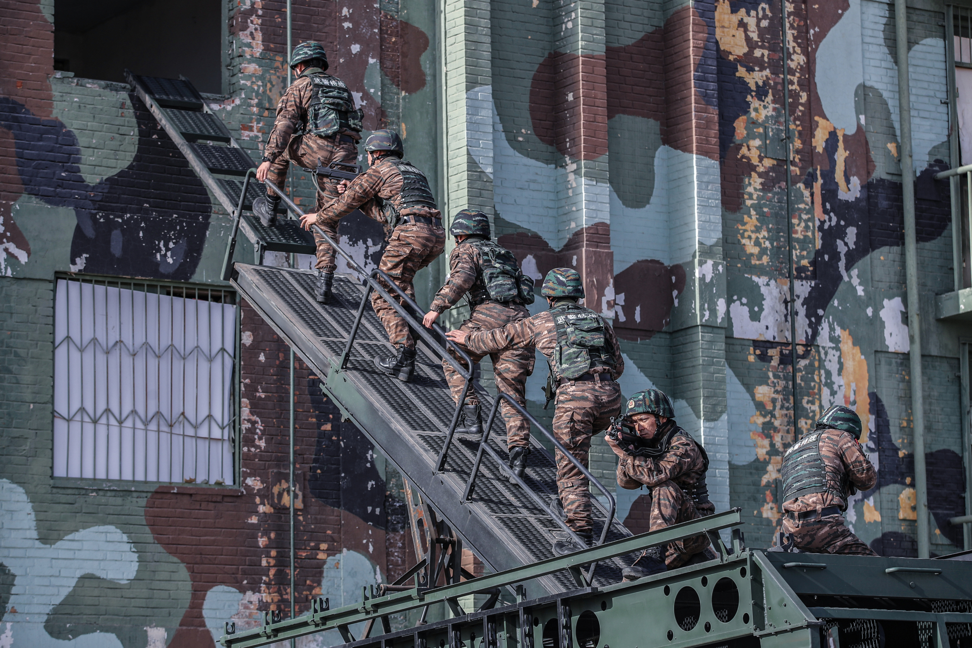 砺剑燕赵——武警河北总队机动支队特战一中队练兵备战影像