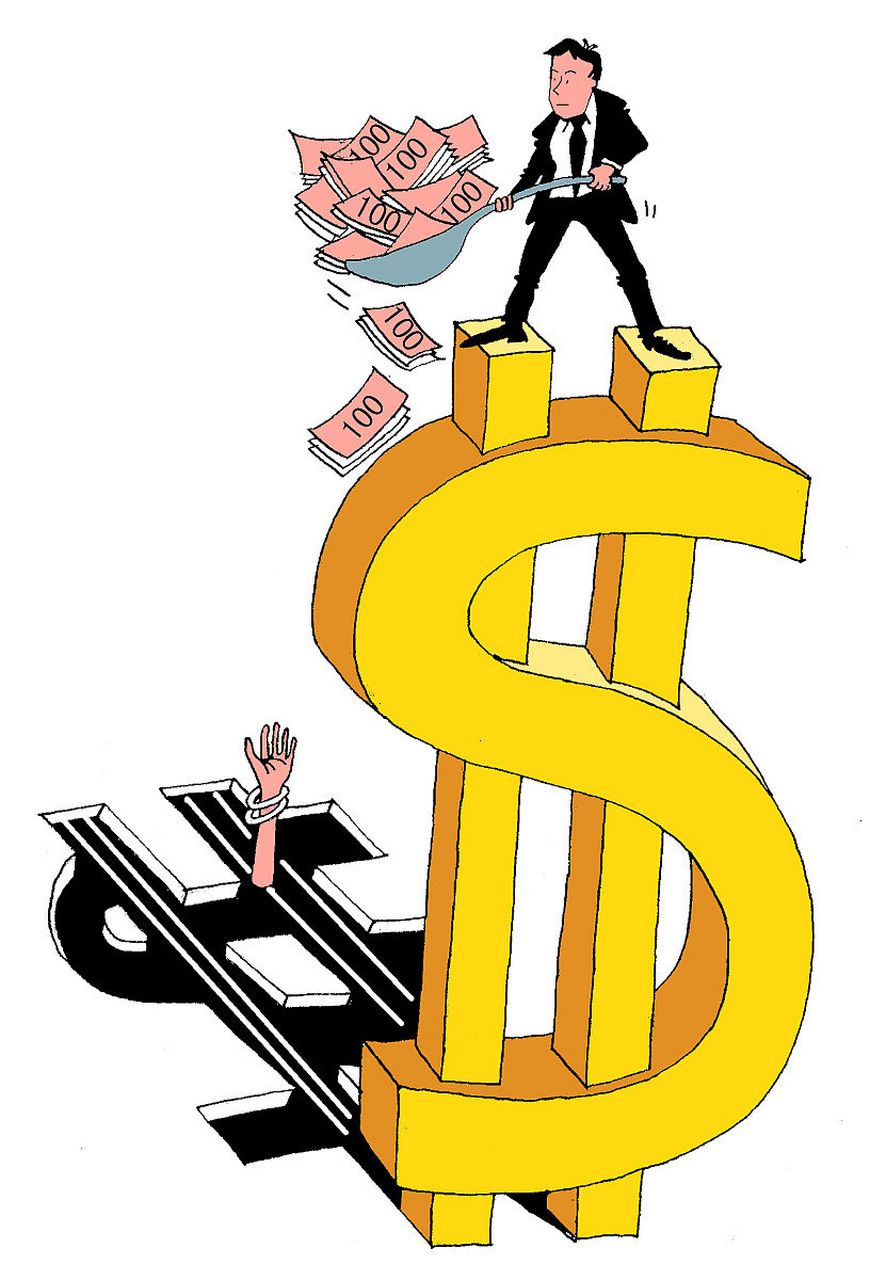 人性的弱点:贪婪 终日奔波只为饥 方才一饱便思衣 衣食两般皆具足 又