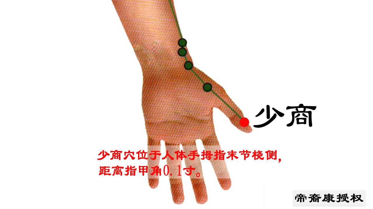 咽喉肿痛真难受,通过少商穴就可以治疗