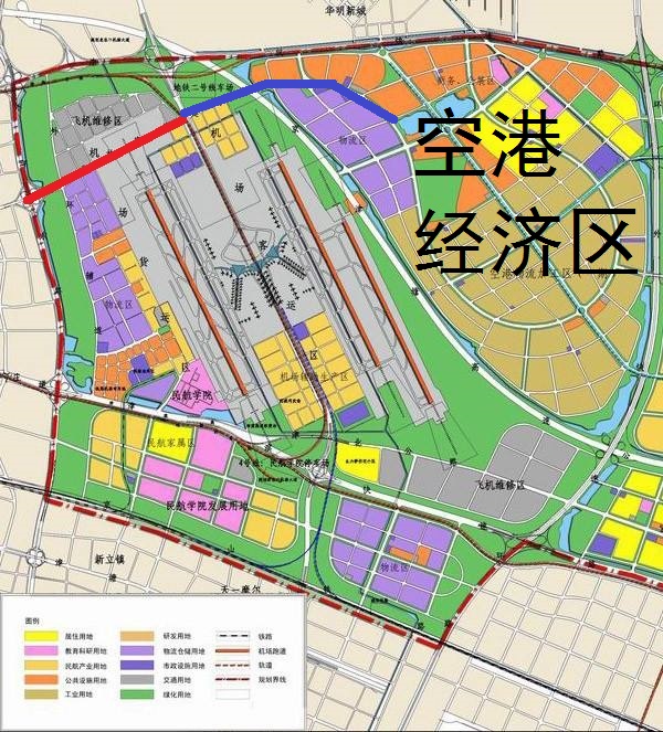 天津空港经济区 地图图片