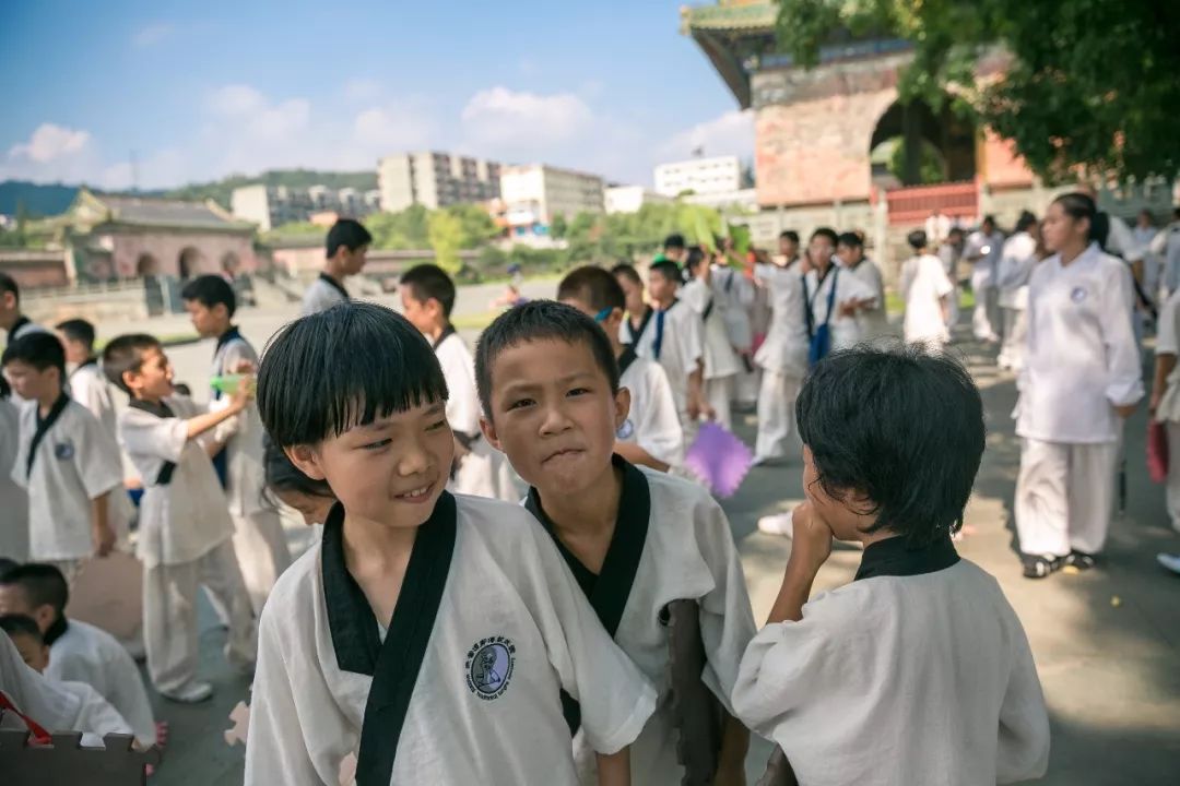 武当山武术儿童学校图片