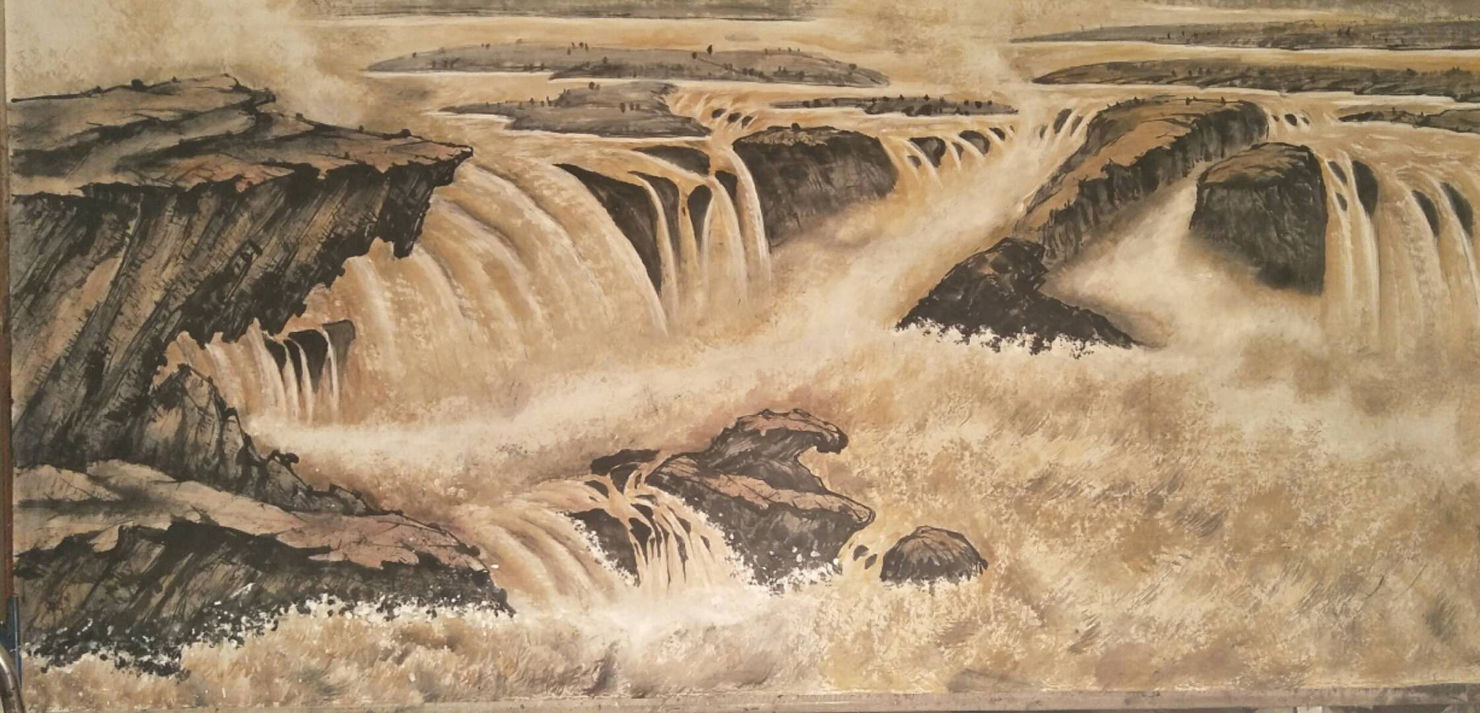 当代著名画家柳水平国画作品欣赏