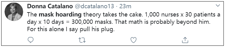 推荐▲暗示医护偷拿口罩？特朗普一句话，惹怒一线美国医护