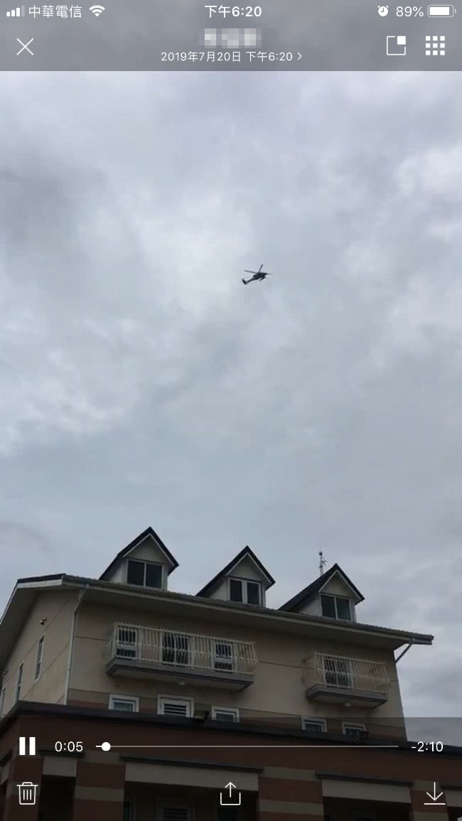 军机在韩国瑜房屋上空盘旋?台军:例行训练