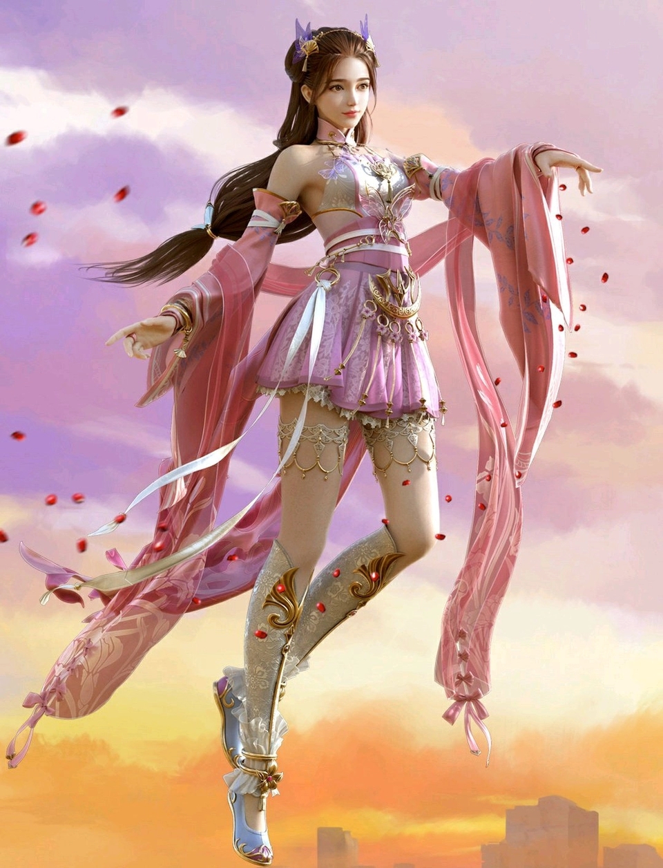 斗破苍穹:纳兰嫣然的建模不满意,这样的薰儿和小医仙可还行?