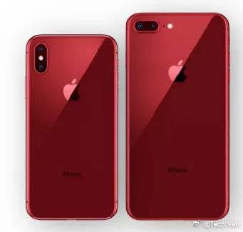 iphone x全新红色版渲染图亮相!颜值更高了?
