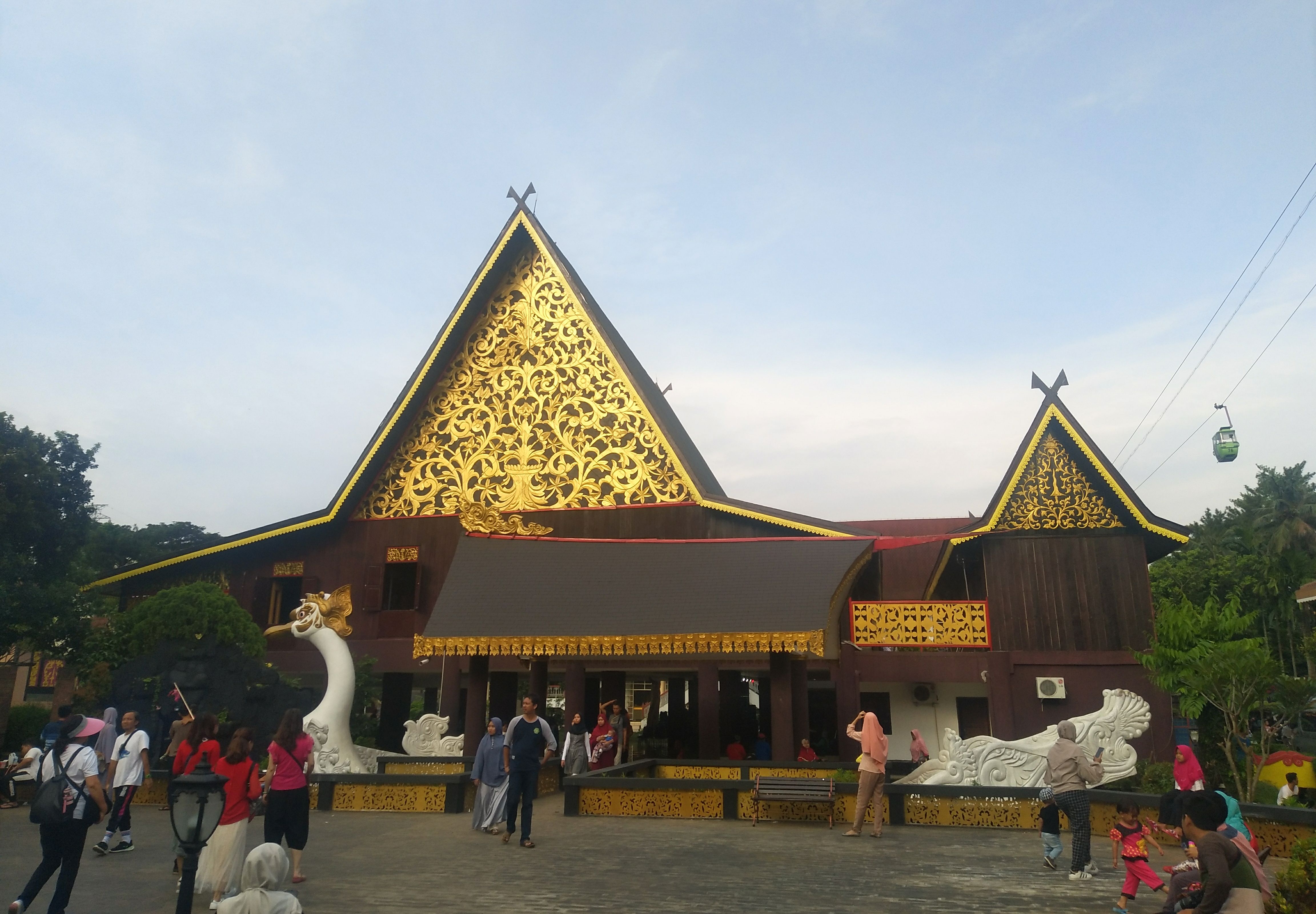 印度尼西亚的风光和特色建筑