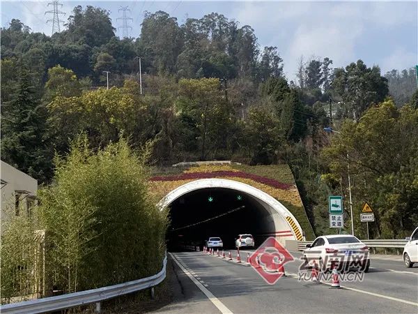 注意!昆明碧鸡关隧道施工3个月 保留2条车道通行
