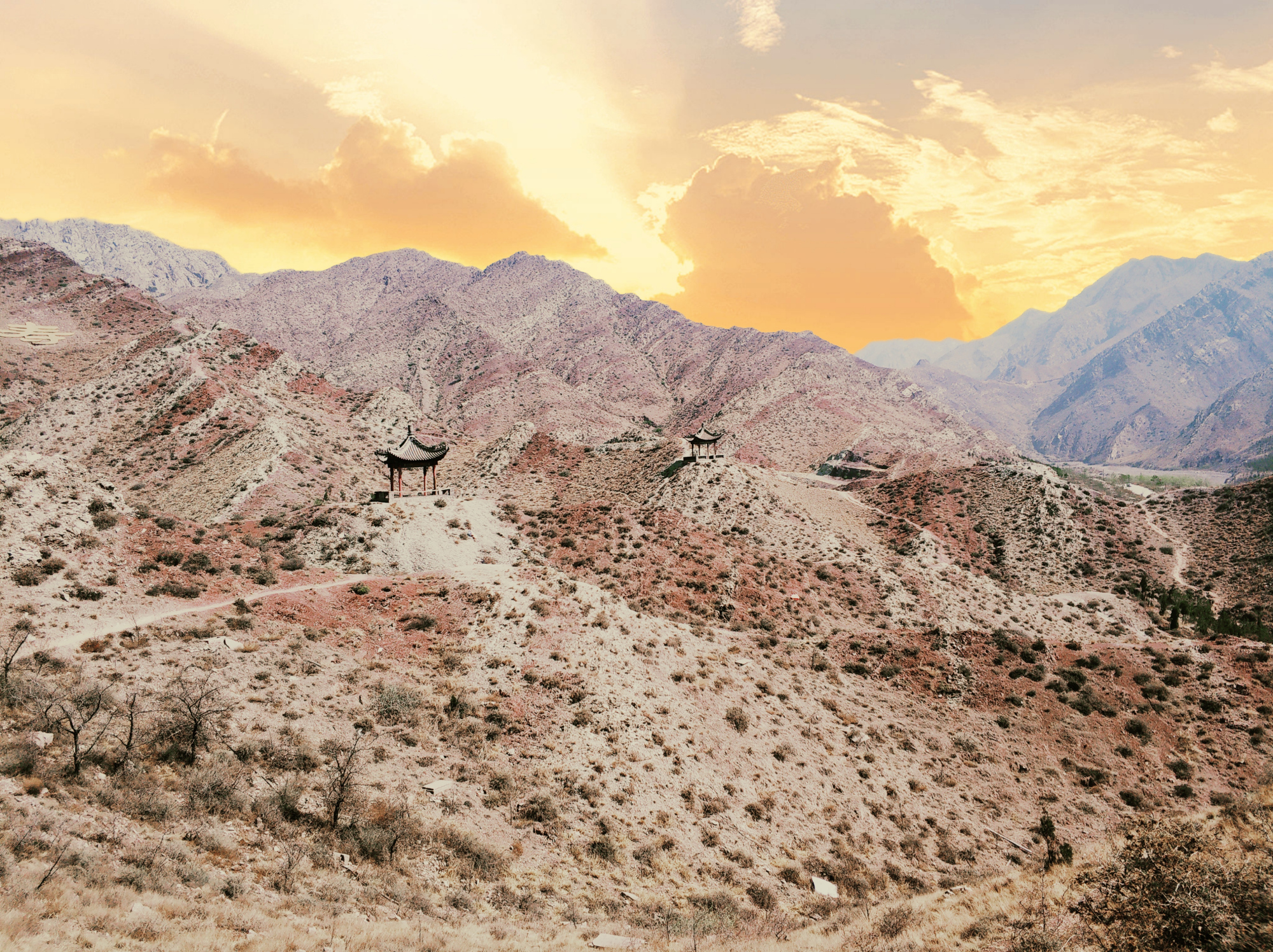 登高望远——石嘴山市北武当山盛景