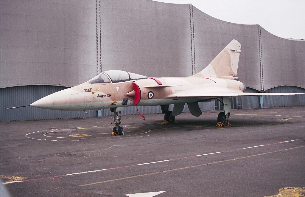 远去的倩影,幻影4000战斗机图赏