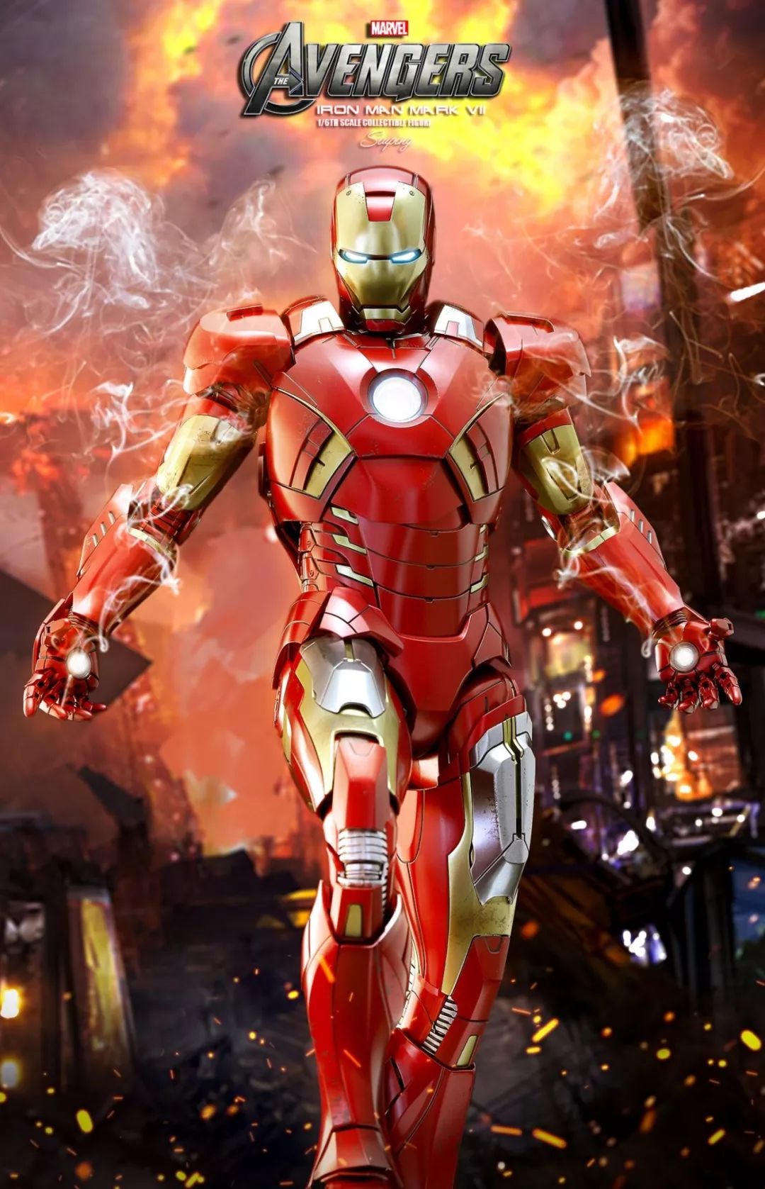 hot toys钢铁侠mk7合金压铸出货,真香!