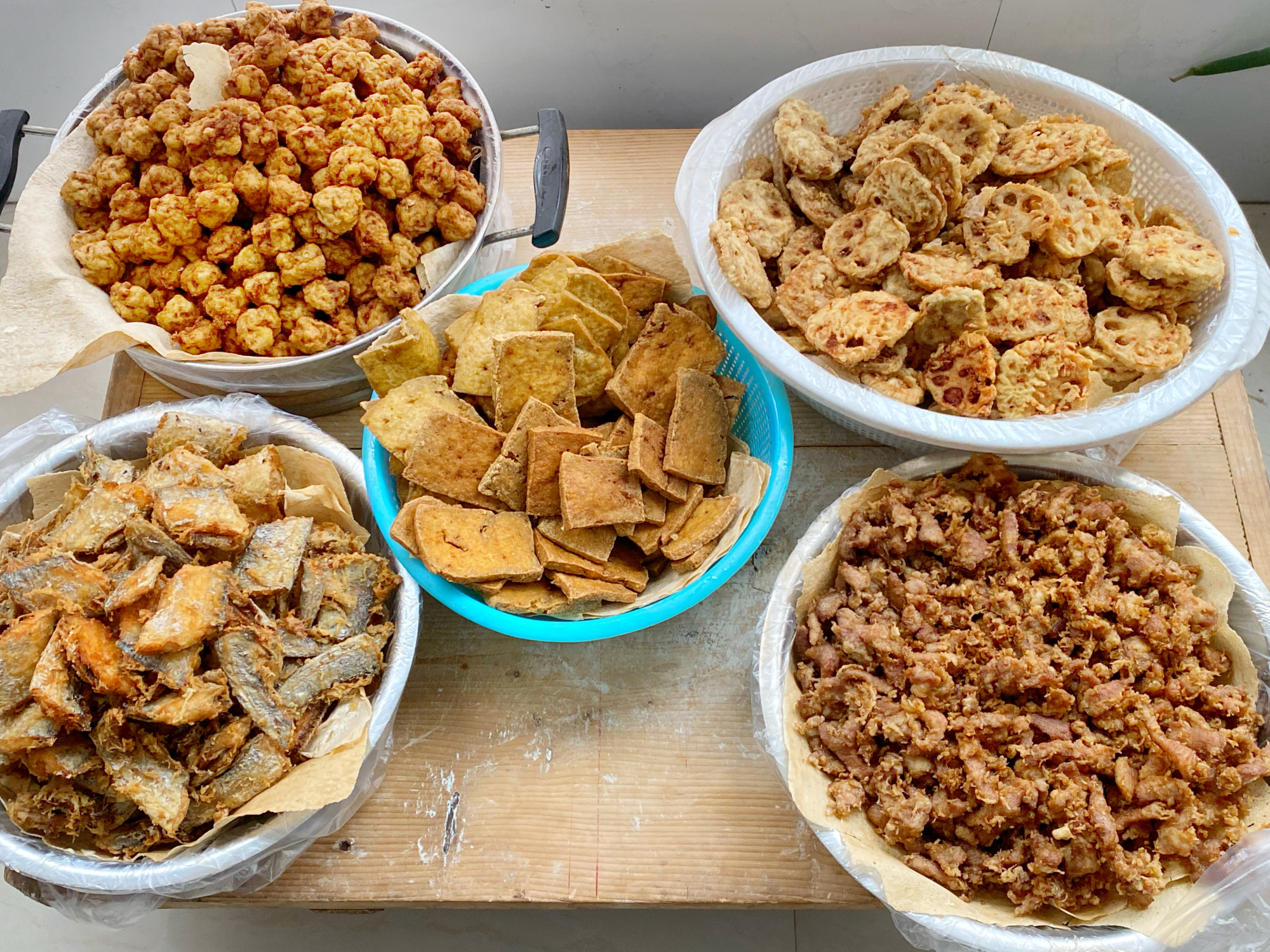 山东过大年,家家户户都要做的炸年货,一样一筐一周不用做菜了