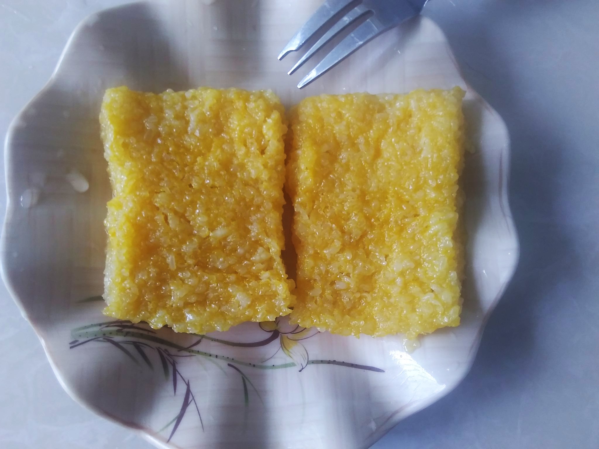 芒果糯米糕,软糯清香,超级好吃,做法简单