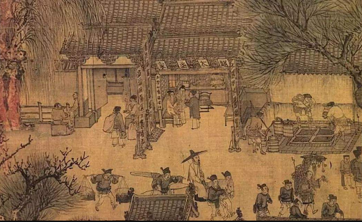 清明上河图:放大之后发现,北宋有一家"脚店",令人浮想联翩!