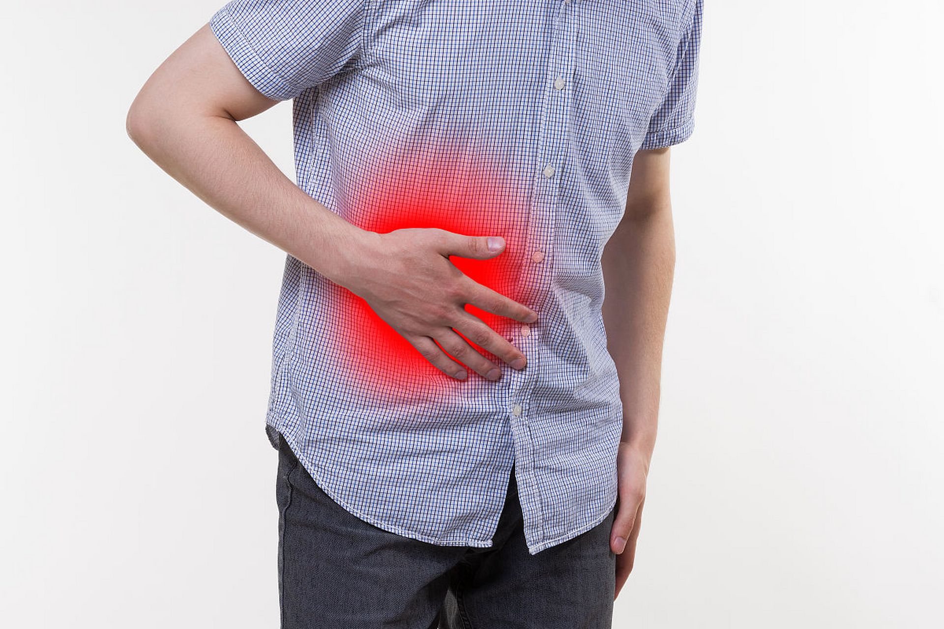 胆囊疼痛和胃疼位置图图片