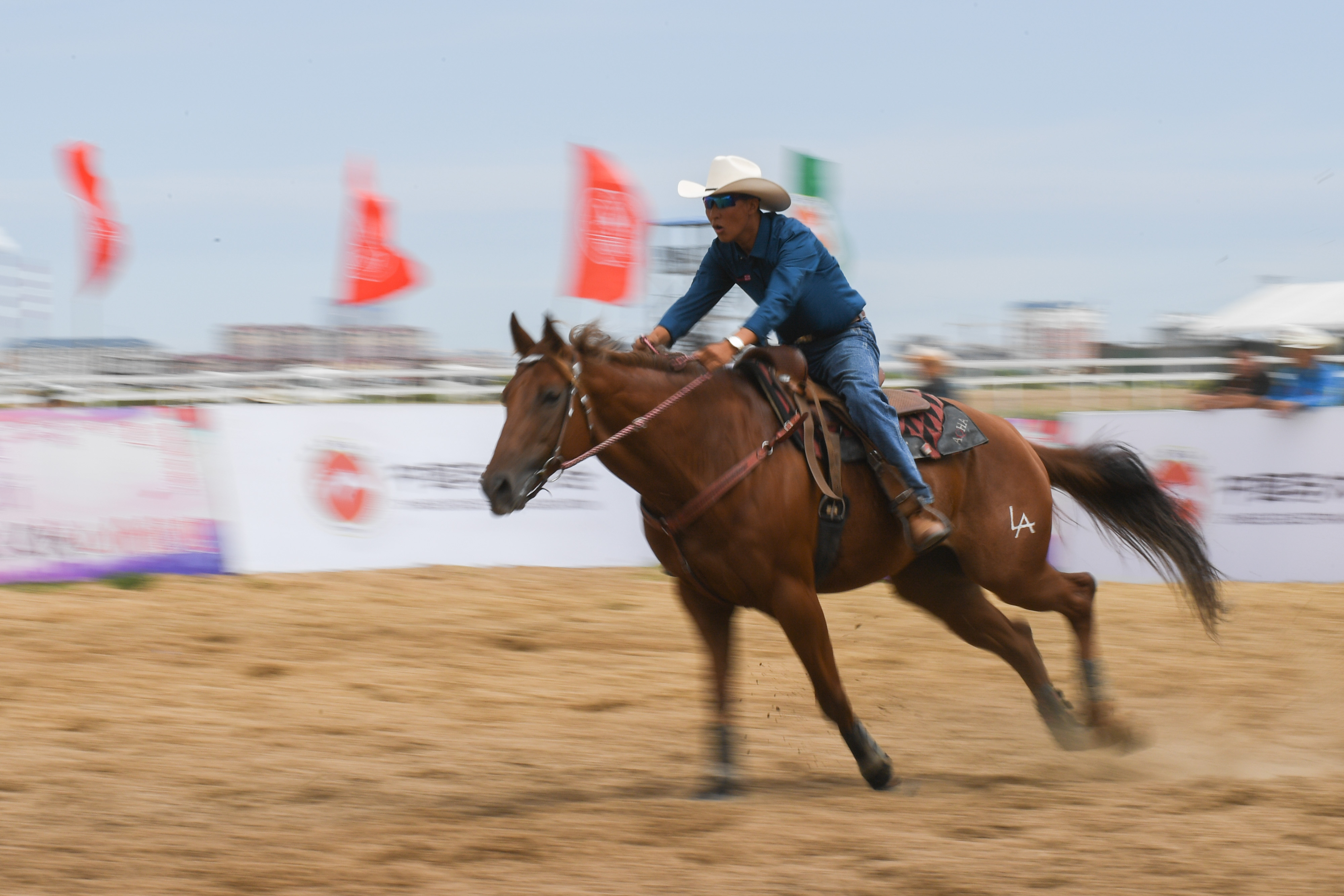 马术——激烈绕桶赛(2)