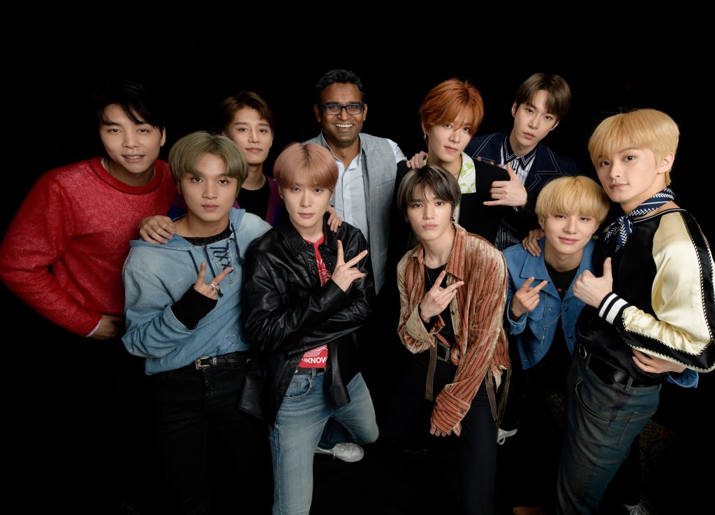 攻陷美国的耀眼美貌,一大波nct127合照来袭