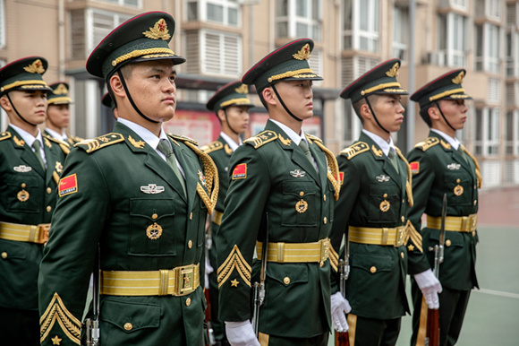 重庆警备区新兵图片