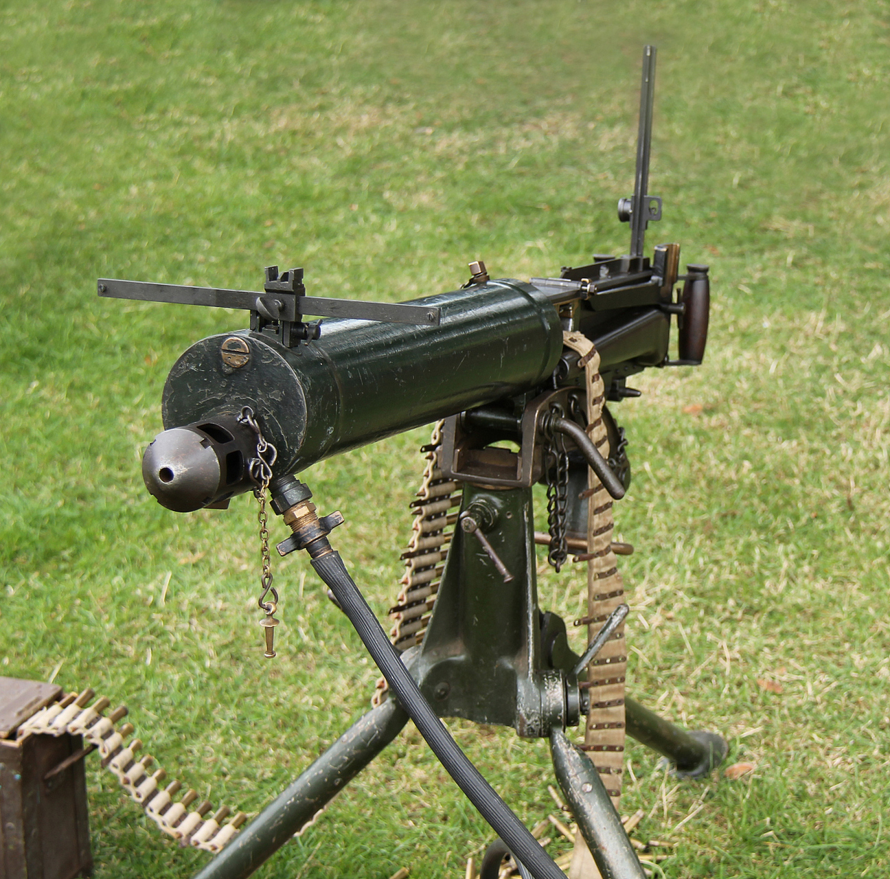 抗战时期的机枪图片