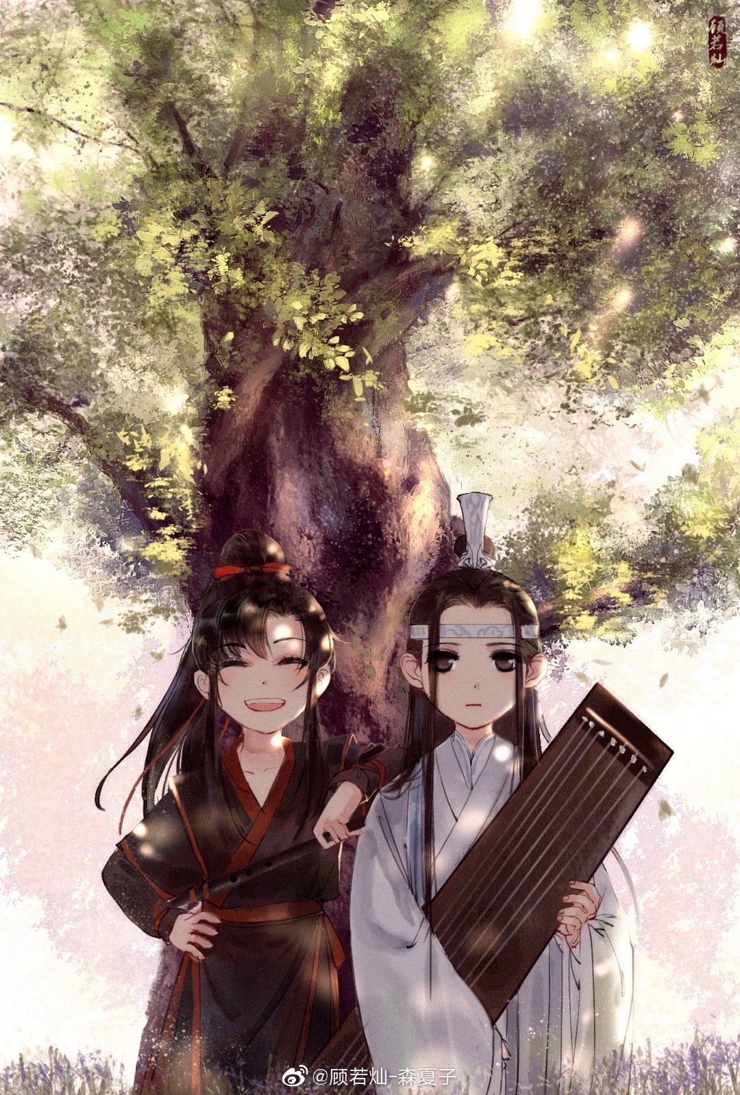 魔道蓝湛对魏无羡的爱夹杂着点腹黑只有纯粹似乎没那么有趣