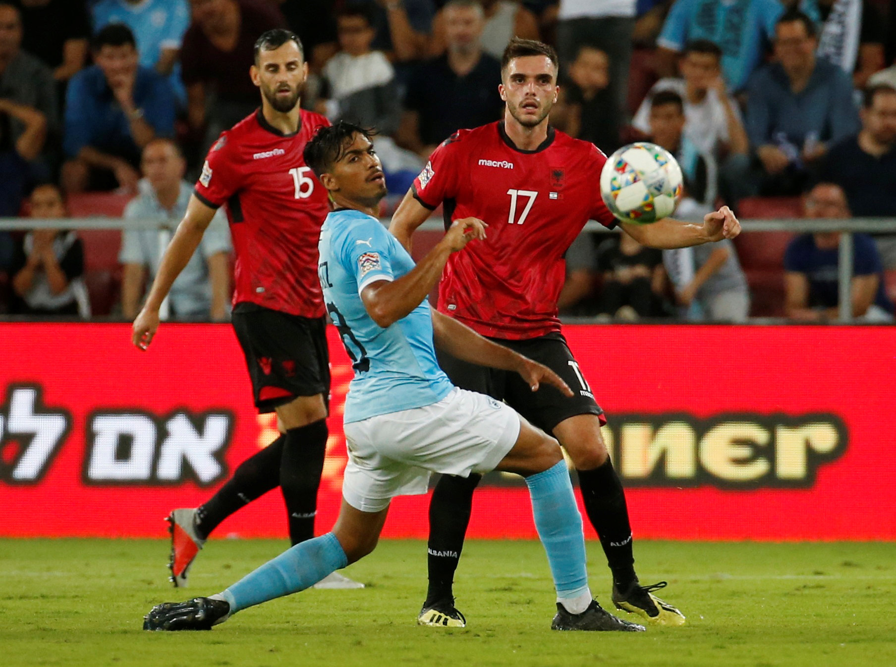 足球——欧洲国家联赛:以色列胜阿尔巴尼亚