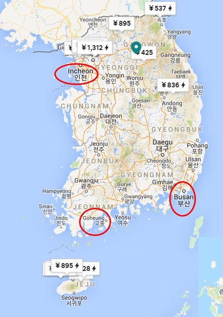 釜山港地图图片
