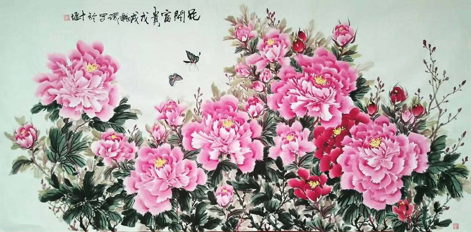 画家魏环作品赏析:画风清新脱俗,灵动秀美