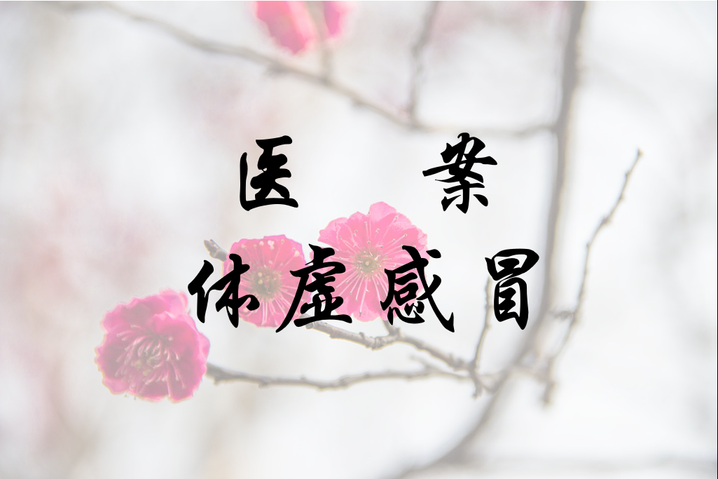 医案——体虚感冒