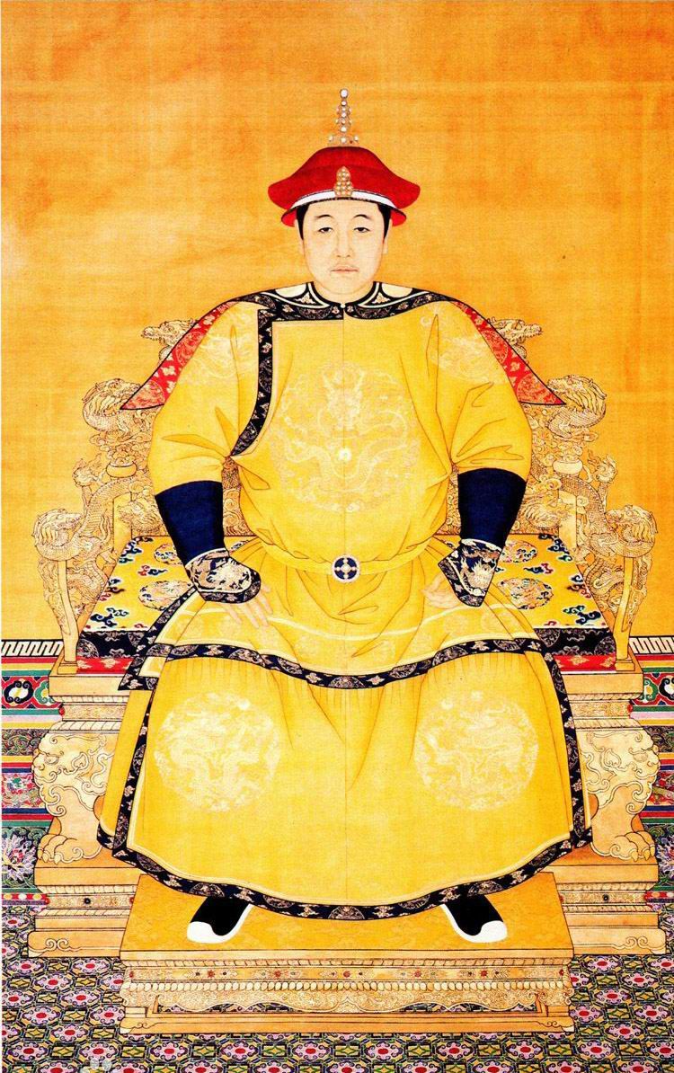 清朝皇帝画像图片大全图片