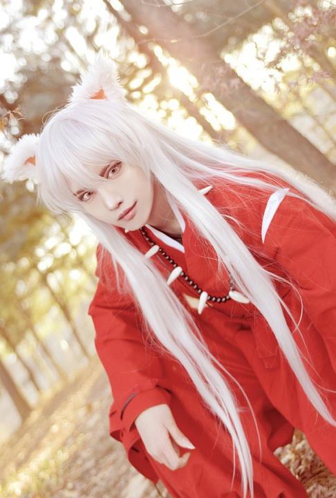 犬夜叉cos,网友:犬夜叉的颜值在线了呀!充不少钱了吧?