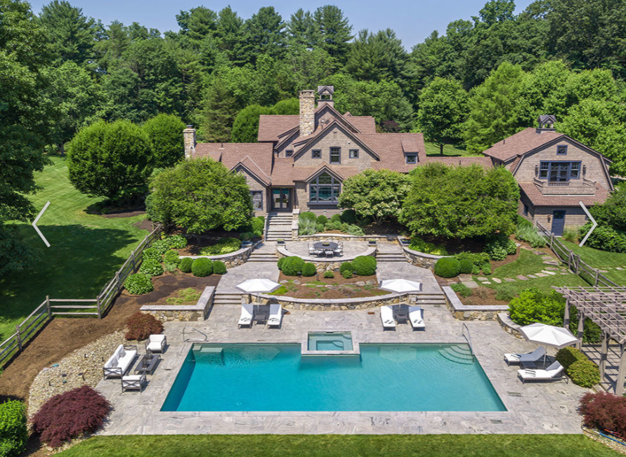 豪宅欣赏——售价995万美元的美国康涅狄格州 时尚田园风庄园